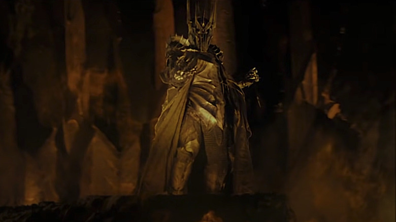 Sauron at Cracks of Doom