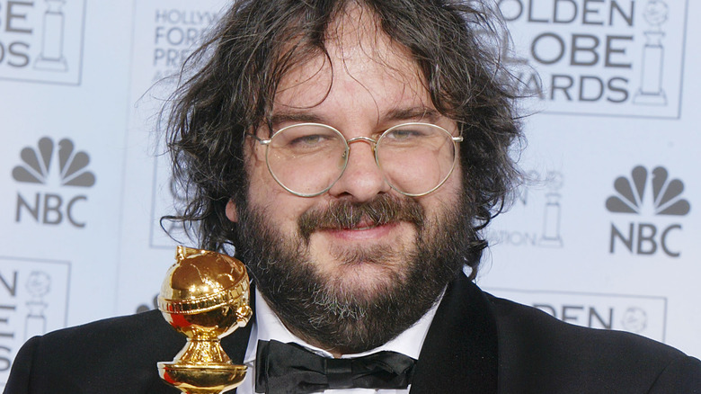 Peter Jackson with Oscar