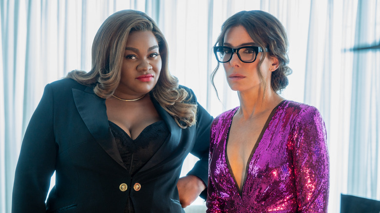 Da'Vine Joy Randolph and Sandra Bullock in "The Lost City"