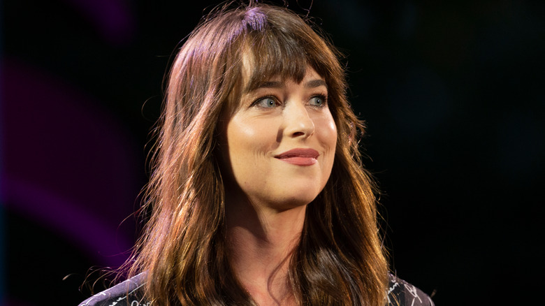 Dakota Johnson smiling