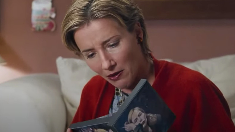 Emma Thompson with Joni Mitchell CD