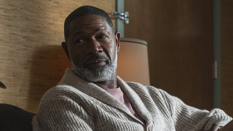 Dennis Haysbert looking magnanimous as God in Lucifer