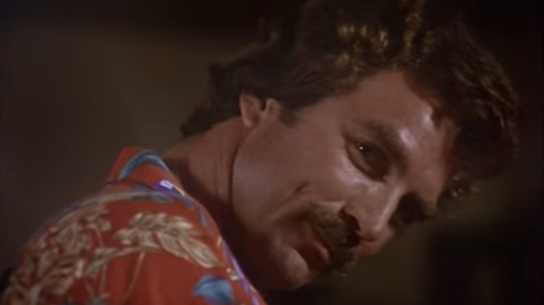 Tom Selleck in Magnum, PI's opening