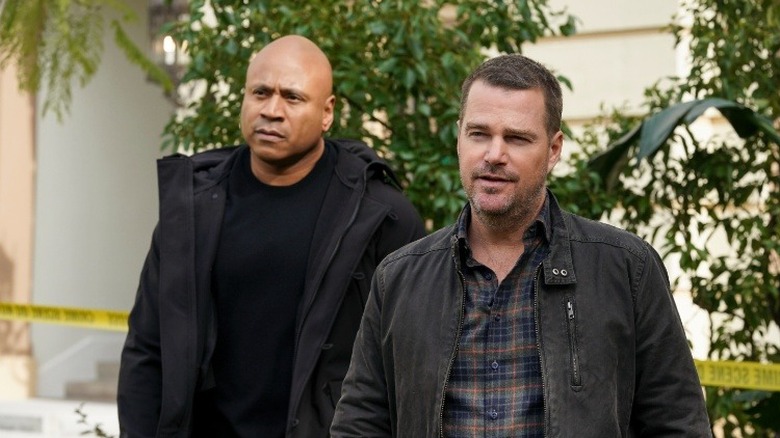 Special Agent Sam Hanna and Special Agent G.Callen investigate a case.