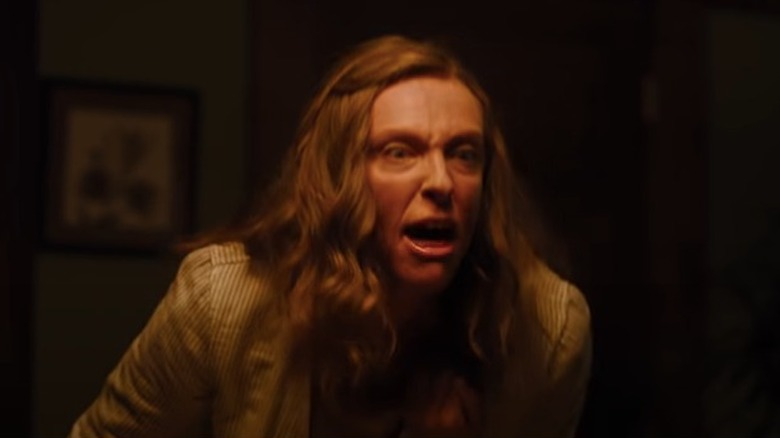 Toni Collette screaming