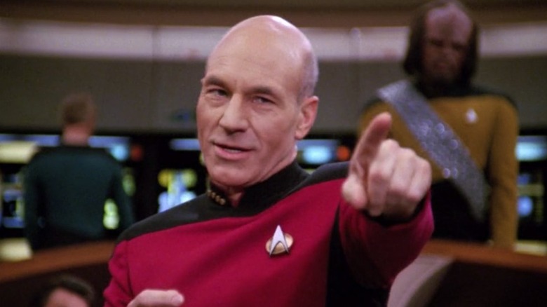 Captain Picard pointing