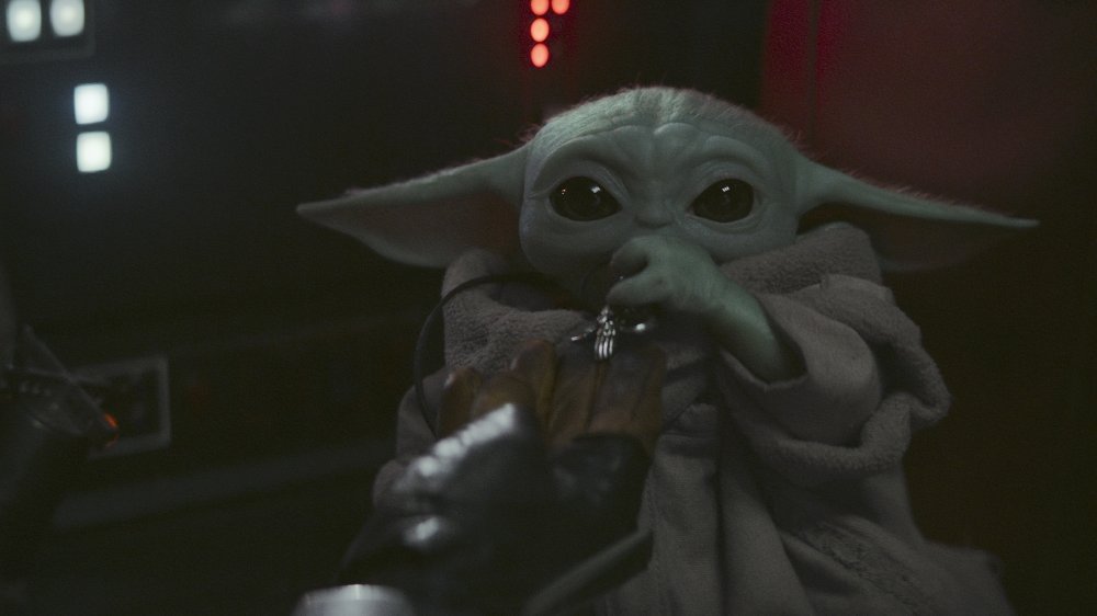 Baby Yoda on The Mandalorian