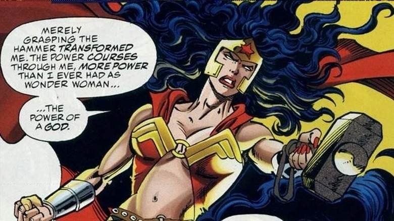 Wonder Woman becomes Thor