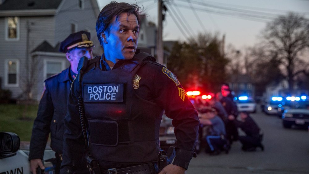 Mark Wahlberg as Tommy Saunders in Patriots Day