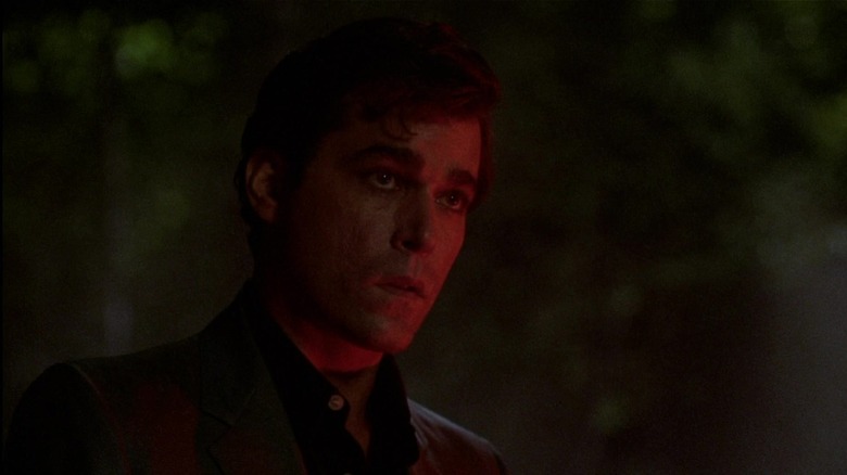 Ray Liotta looks distraught