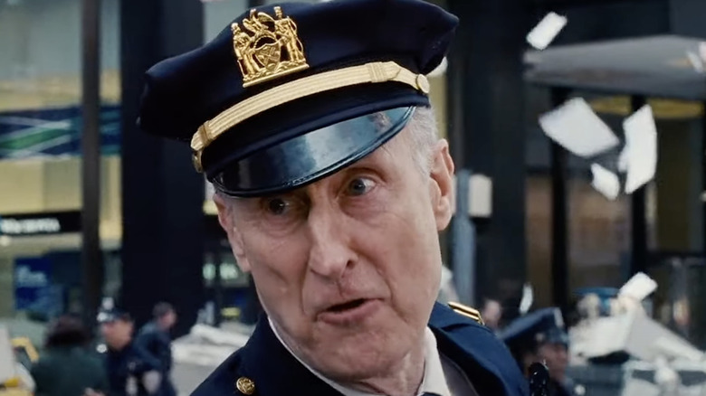 James Cromwell as Captain Stacy in Spider-Man 3 on the street