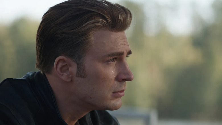 Captain America cries