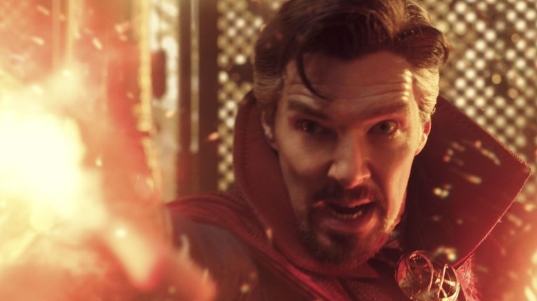 Doctor strange casts a spell