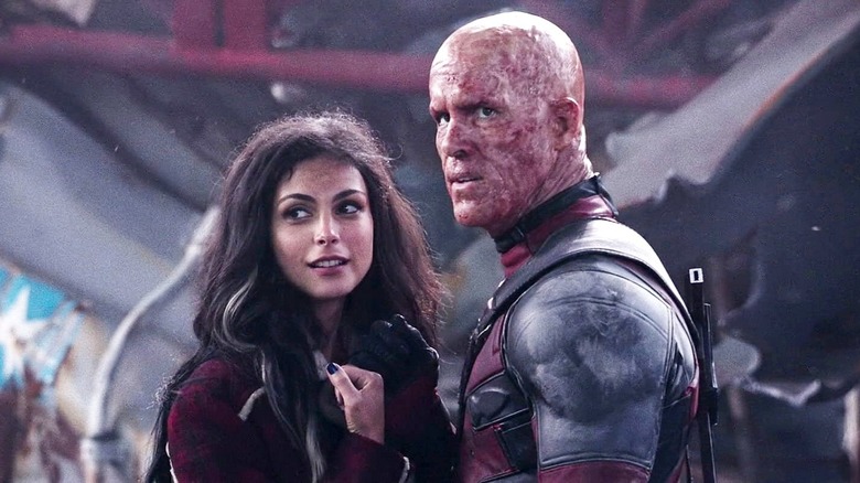 Vanessa and Deadpool standing together