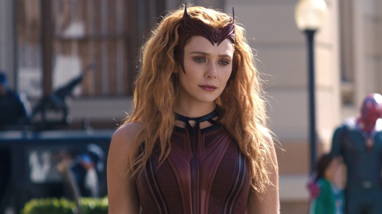 Wanda as the Scarlet Witch