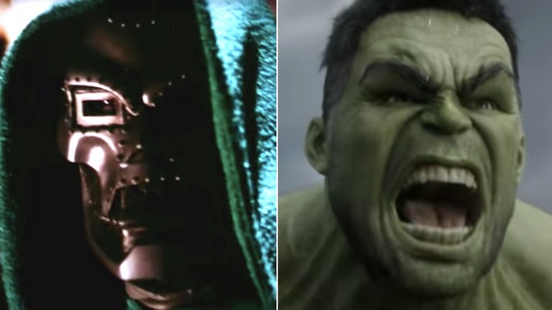 Dr. Doom and Hulk side by side