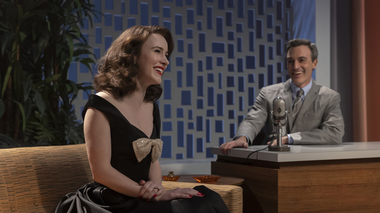 Midge Maisel smiling with Gordon Ford