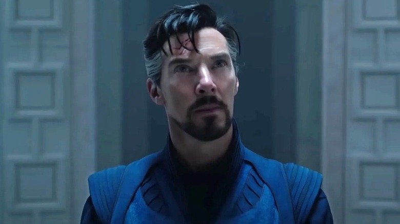 Doctor Strange looking concerned 