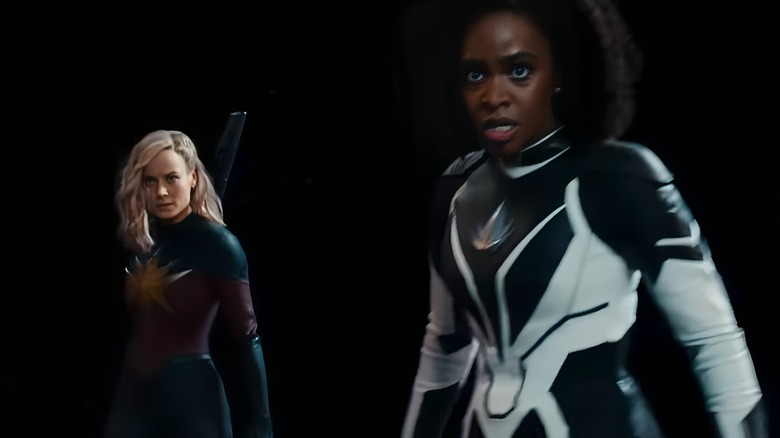 Carol Danvers and Monica Rambeau ready for action