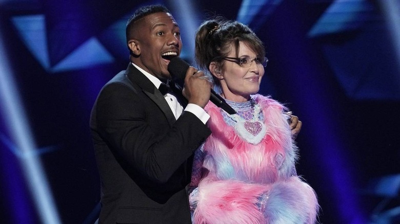 Sarah Palin unmasked with Nick Cannon