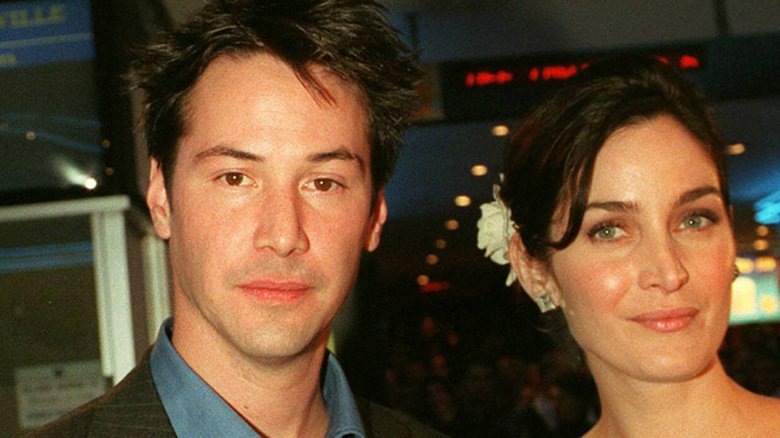 Keanu Reeves and Carrie-Anne Moss