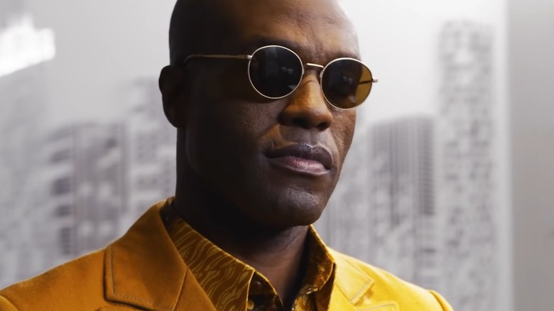 Morpheus wearing shades