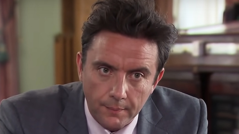 Peter Serafinowicz playing Lord Edgar