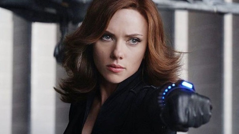 Natasha Romanoff attacking