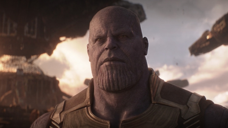 Thanos returns to Titan