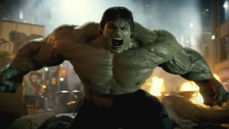 Hulk roars