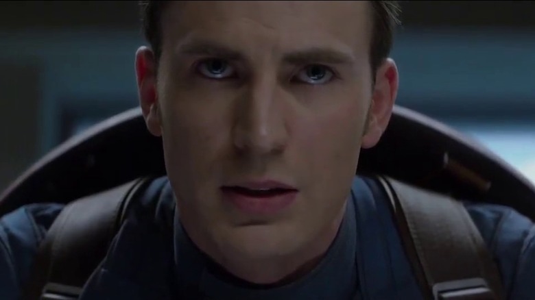 Captain America gives a speech