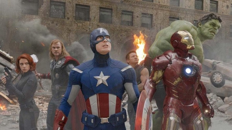 The Avengers assemble