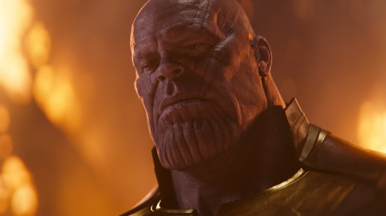 Thanos glares