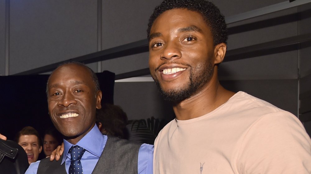 Don Cheadle and Chadwick Boseman