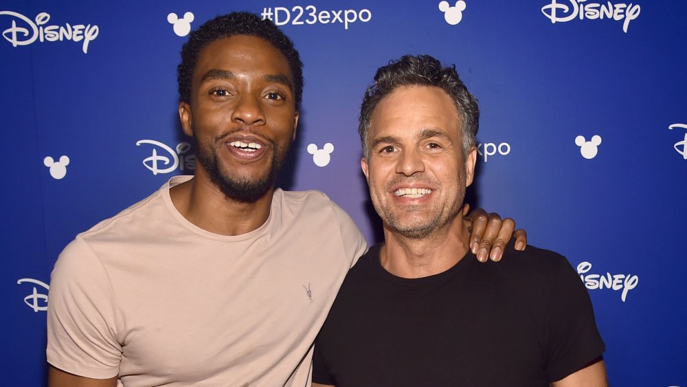 Chadwick Boseman and Mark Ruffalo