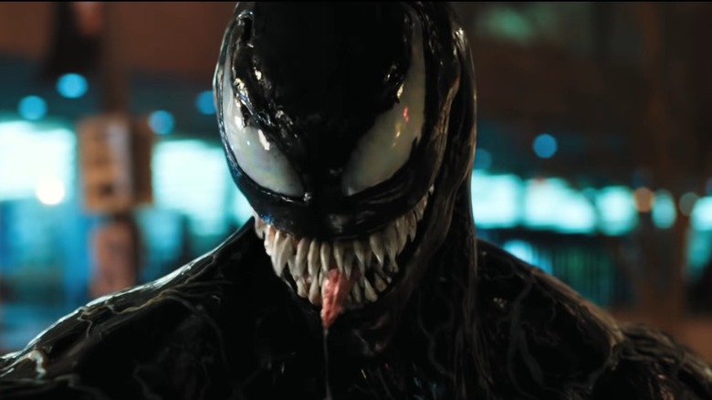 Venom smiling