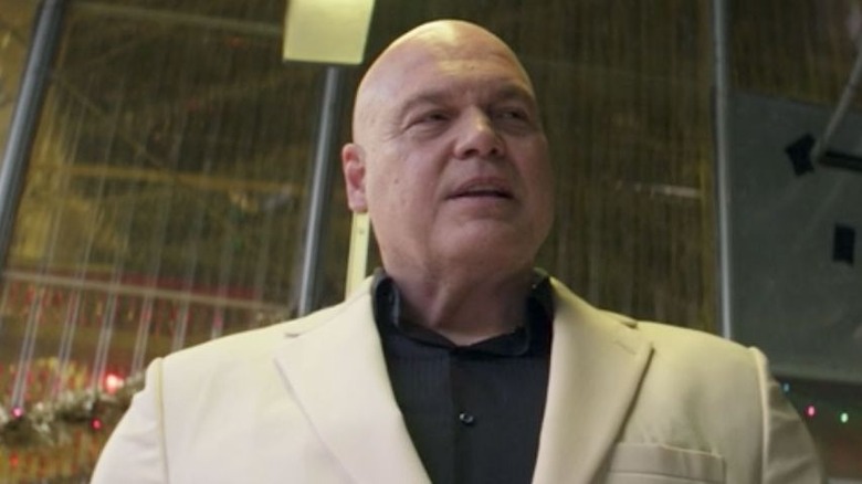 Kingpin smirking