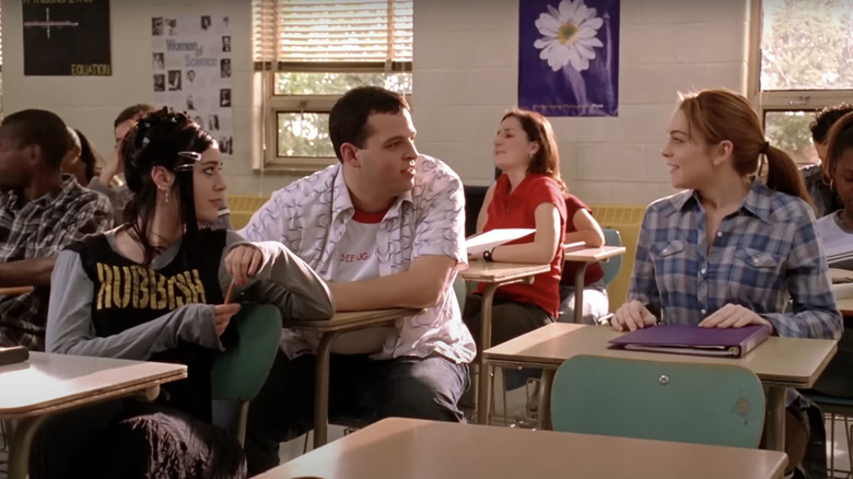 original Mean Girls characters in class