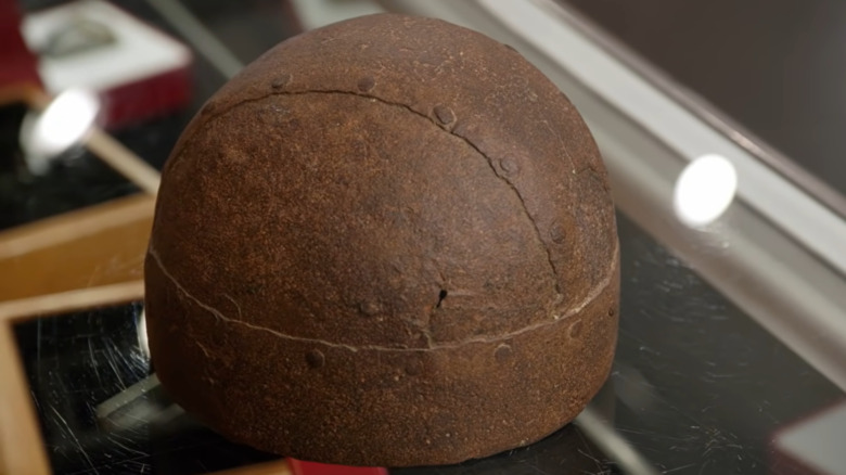 Anglo Saxon helmet sold on Pawn Stars 