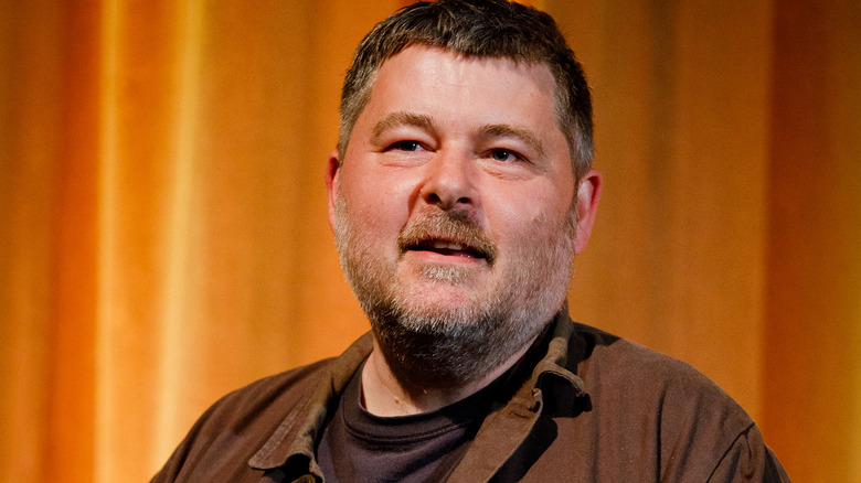 Ben Wheatley thoughtful