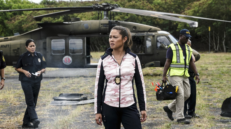 Vanessa Lachey playing Jane Tennant in NCIS: Hawaii