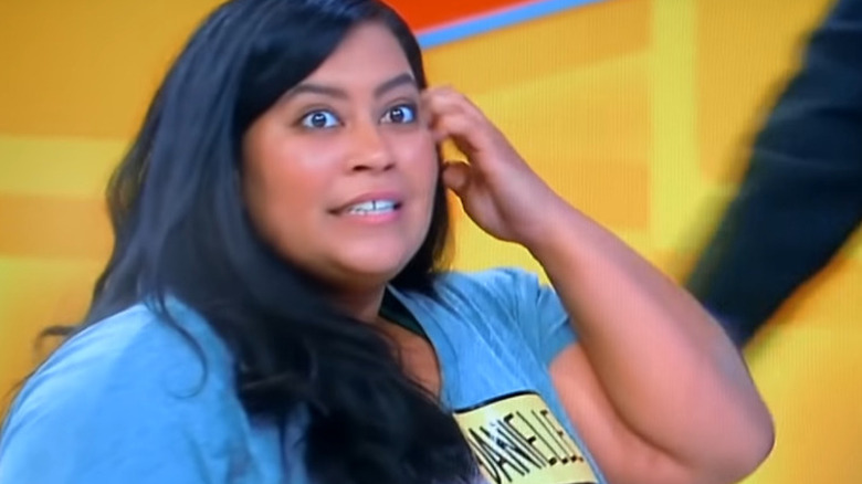 Danielle Perez competing on The Price is Right