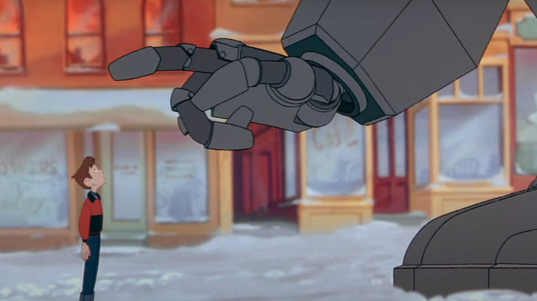 The Iron Giant reaches out