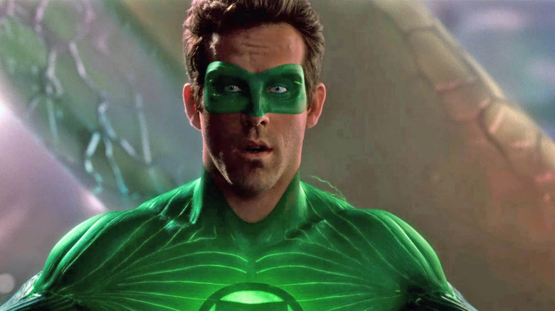 Green Lantern shocked