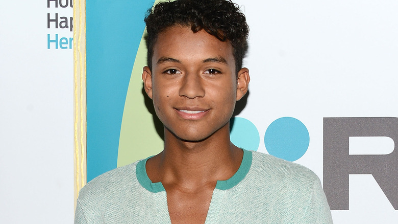 Jaafar Jackson smiling