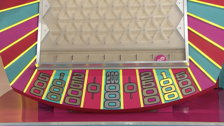 A "million dollar" plinko board