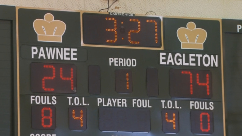 Pawnee-Eagleton scoreboard