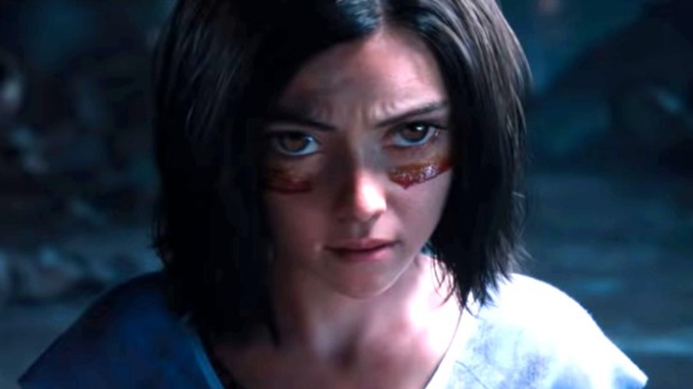 Alita: Battle Angel looking serious