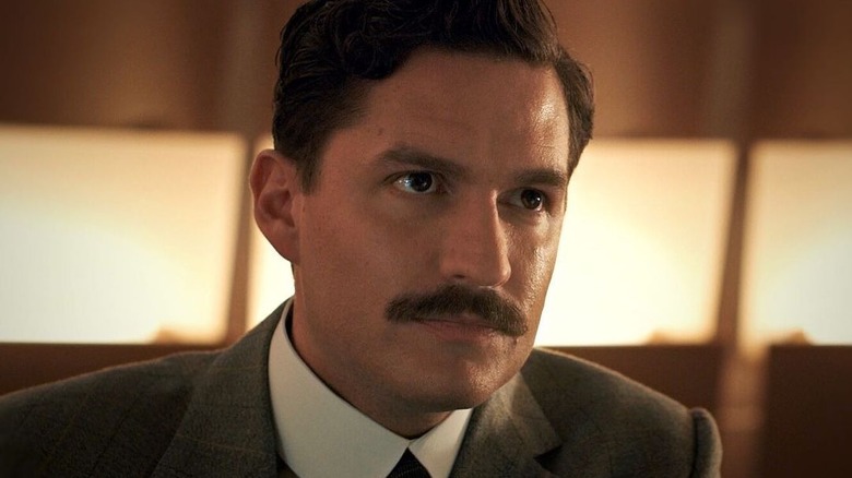 Thomas Wayne looking stern in Pennyworth