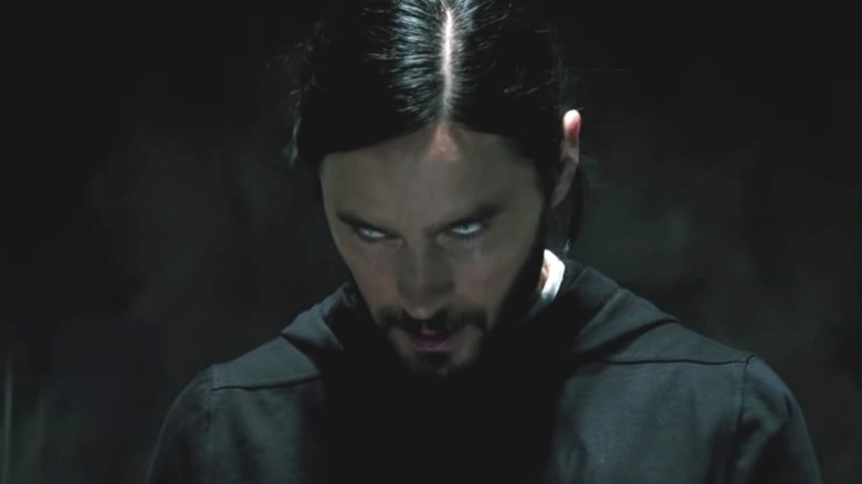 Jared Leto as Morbius using sonar